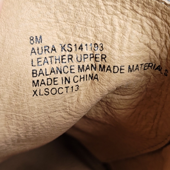 Kensie Aura Leather Ankle Boot Women Size 8m - Picture 11 of 12